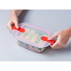 PYREX Conservation|Boîte de Conservation en Verre Rectangulaire 17 x 10 cm 0,4 L Cook & Heat