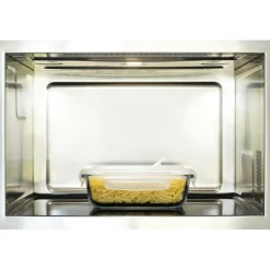 PEBBLY Plat De Cuisson|Conservation|Boîte de Conservation en Verre Rectangle 650 ml