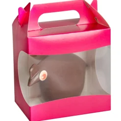 CUISINEADDICT Emballage Alimentaire|Boîte pour Poule en Chocolat 13x9x13 cm (x25)