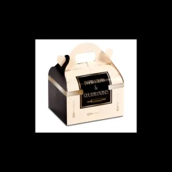CUISINEADDICT Emballage Alimentaire|Boîte pâtissière avec poignées Inspirations -16 x 18 x H 7 cm - (x50)