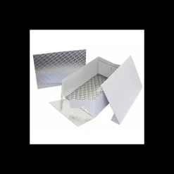 PME Emballage Alimentaire|Boîte Pâtissière avec Support à Gâteau Rectangulaire 33 x 22,8 cm