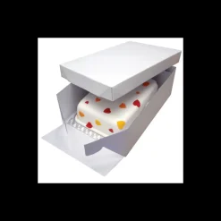 PME Emballage Alimentaire|Boîte Pâtissière avec Support à Gâteau Rectangulaire 38 x 27,8 cm