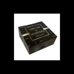 CUISINEADDICT Emballage Alimentaire|Boîte pâtissière Inspirations et Gourmandises - 16 x H 8 cm - (x50)