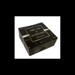 CUISINEADDICT Emballage Alimentaire|Boîte pâtissière Inspirations et Gourmandises - 20 x H 8 cm - (x50)