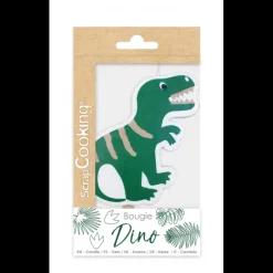 SCRAPCOOKING Décoration Gâteau|Bougie Dinosaure XXL