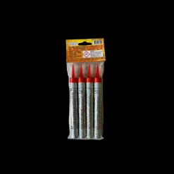 FLORENSUC Décoration Gâteau|Bougies 15 cm Feu de Bengale 65 secondes (x4)