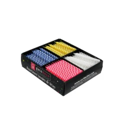 GATODECO Décoration Gâteau|Bougies Torsadées Fines Assorties (x250) Gatodéco