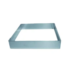 MALLARD FERRIERE Cercle À Patisserie|Cadre à Mousse Inox 12 x 12 cm x H 4,5 cm Mallard
