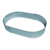 MALLARD FERRIERE Cercle À Patisserie|Cadre à Mousse Oblong Inox 20 cm x H 4,5 cm Mallard