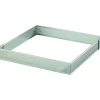 MALLARD FERRIERE Cercle À Patisserie|Cadre à Tarte Carré Inox Perforé 20 cm H.2 cm