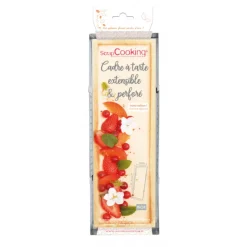 SCRAPCOOKING Cercle À Patisserie|Cadre à Tarte Rectangle Extensible Perforé 22 à 42 cm