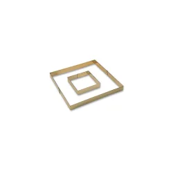 MATFER Cercle À Patisserie|Cadre carré à entremets 33 x 33 cm