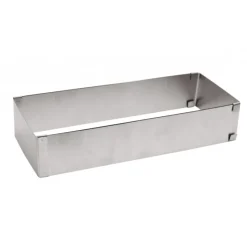 SCRAPCOOKING Cercle À Patisserie|Cadre Pâtisserie Extensible Inox Rectangle