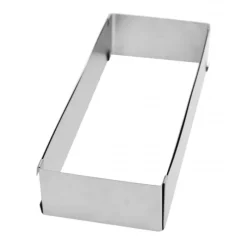 SCRAPCOOKING Cercle À Patisserie|Cadre Pâtisserie Extensible Inox Rectangle