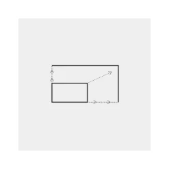 DE BUYER Cercle À Patisserie|Cadre Pâtisserie Rectangulaire Inox 21.5x11.5 cm