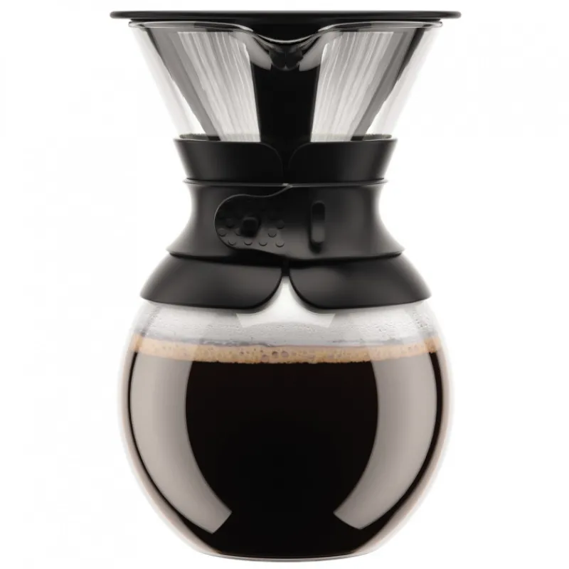 BODUM Cafetière|Cafetière à Filtre Permanent 1L POUR OVER