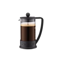 BODUM Cafetière|Cafetière à Piston Brazil 3 tasses 35cl - Noir