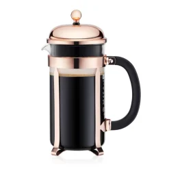 BODUM Cafetière|Cafetière à Piston 1L Cuivre CHAMBORD