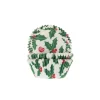 HOUSE OF MARIE Moules En Papier|Caissette Cupcake Houx de Noël (x50)