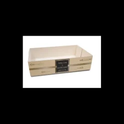 CUISINEADDICT Emballage Alimentaire|Caissette pâtissière Inspirations - 18 x 12 x H 5 cm - (x100)