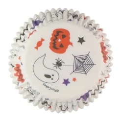 FUNCAKES Moules En Papier|Caissettes Cupcakes Halloween (x48)