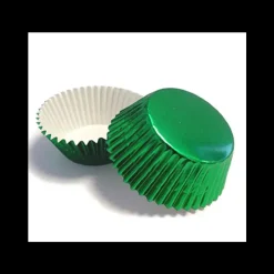 HOUSE OF MARIE Machine À Pain|Caissettes Cupcakes Vert Métallique (x24)