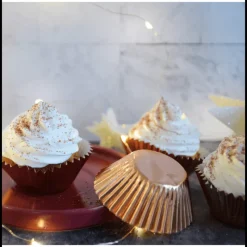 SCRAPCOOKING Moules En Papier|Caissettes Rose Gold (x48)