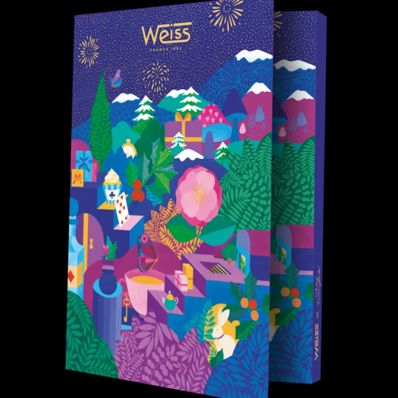 WEISS Chocolats À Offrir|Calendrier de l'Avent Chloé Weinfeld 210 g