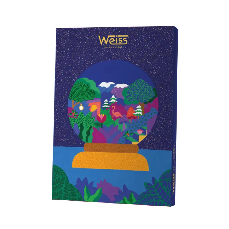 WEISS Chocolats À Offrir|Calendrier de l'Avent Chloé Weinfeld 210 g