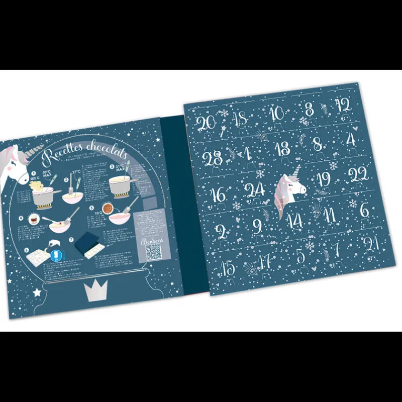SCRAPCOOKING Moules À Chocolat|Calendrier de l'Avent Licorne