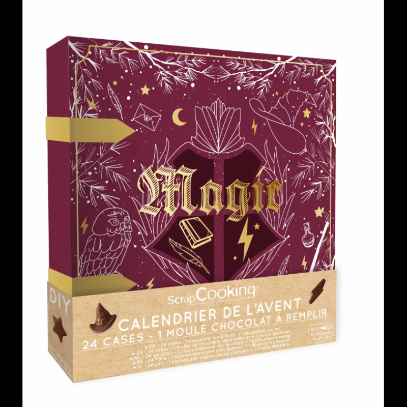 SCRAPCOOKING Moules À Chocolat|Calendrier de l'Avent Sorcier