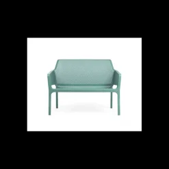 NARDI Mobilier Lounge|Salon De Jardin Professionnel|Canapé en Résine Vert d'Eau Net Bench