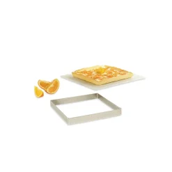 DE BUYER Cercle À Patisserie|Carré perforé L. 8 cm de L'école Valrhona par