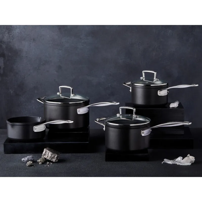 LE CREUSET Casseroles|Casserole 2 becs verseurs 16 cm Anti-Adhérente Les Forgées