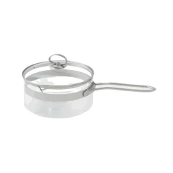 MASTRAD Casseroles|Casserole en Verre avec Couvercle 20 cm Belissam