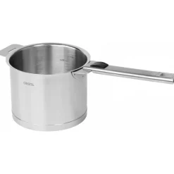 CRISTEL Casseroles|Casserole Haute Graduée Ø 14 cm Strate Amovible Inox