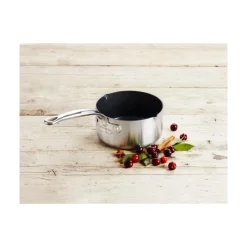 GREENPAN Casseroles|Casserole Inox Ø 16 cm avec Becs Verseurs PREMIERE