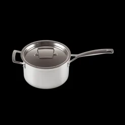 LE CREUSET Casseroles|Casserole Inox avec Couvercle 20 cm