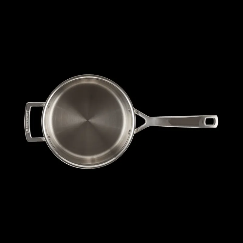 LE CREUSET Casseroles|Casserole Inox avec Couvercle 20 cm