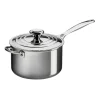 LE CREUSET Casseroles|Casserole inox avec couvercle 20 cm Signature