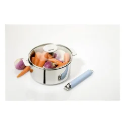 CRISTEL Casseroles|Casserole Mutine Ø 14 cm Manche Amovible Inox