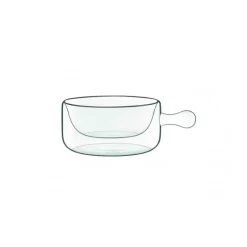 LUIGI BORMIOLI Servir, Présenter|Casserole Verre Double Paroi 16 cl (x2) THERMIC GLASS