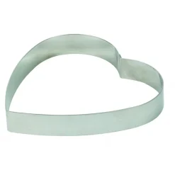 MALLARD FERRIERE Cercle À Patisserie|Cercle à Entremets Coeur Inox 24 cm x H 3 cm Mallard