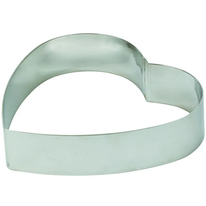 MALLARD FERRIERE Cercle À Patisserie|Cercle à Mousse Coeur 20 cm x H 4,5 cm Mallard Ferrière