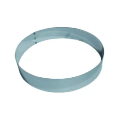 GOBEL Cercle À Patisserie|Cercle à Mousse Inox 12 cm x H 4,5 cm