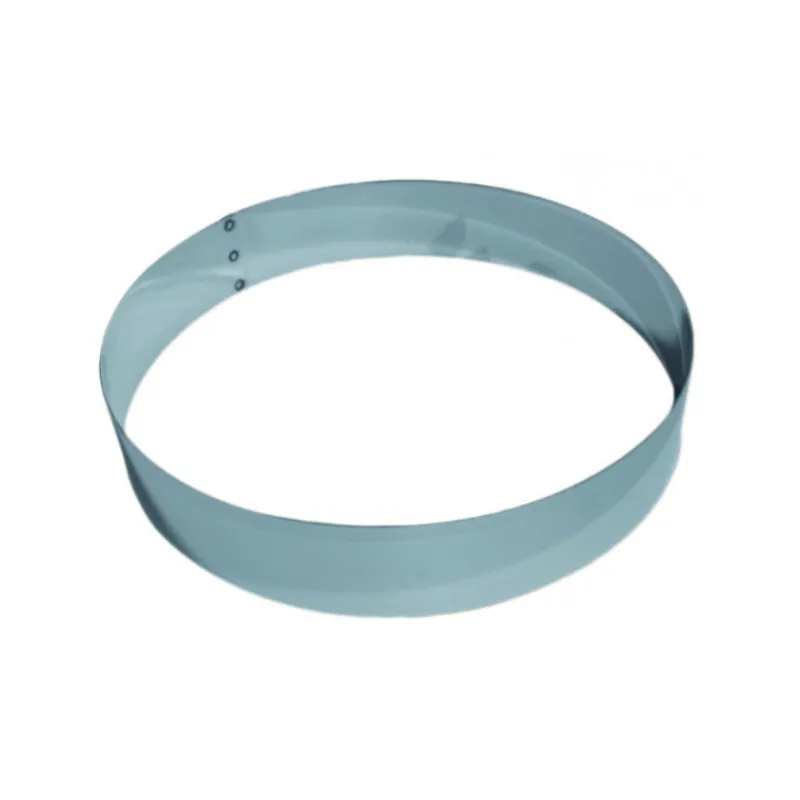 GOBEL Cercle À Patisserie|Cercle à Mousse Inox 22 cm x H 4,5 cm