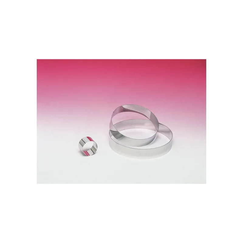 GOBEL Cercle À Patisserie|Cercle à Mousse Inox 22 cm x H 4,5 cm