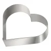 GOBEL Cercle À Patisserie|Cercle à Pâtisserie Cœur Inox 27,5 cm H 4,5 cm