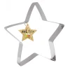 SCRAPCOOKING Cercle À Patisserie|Cercle à Pâtisserie Inox Étoile XXL 32 x 31 cm