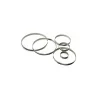 GOBEL Cercle À Patisserie|Cercle à Tarte Inox Ø24 cm H.2 cm Bords Roulés